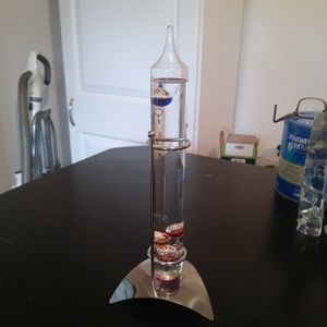 Galileo thermometer.  Excellent condition and work